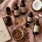 meilleure huile de massage flacons verre ambré