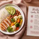 tableau glucide lipide proteine assiette équilibrée