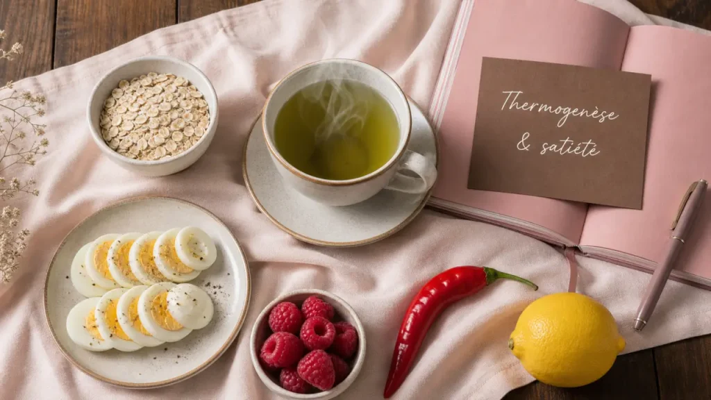 Aliments brûle graisse : thé vert, avoine et œuf dur