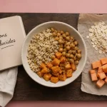 Bons glucides pour maigrir : quinoa, pois chiches, courge, flocons d’avoine