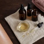 Meilleure huile corps pour peau sèche et vergetures, fini satiné