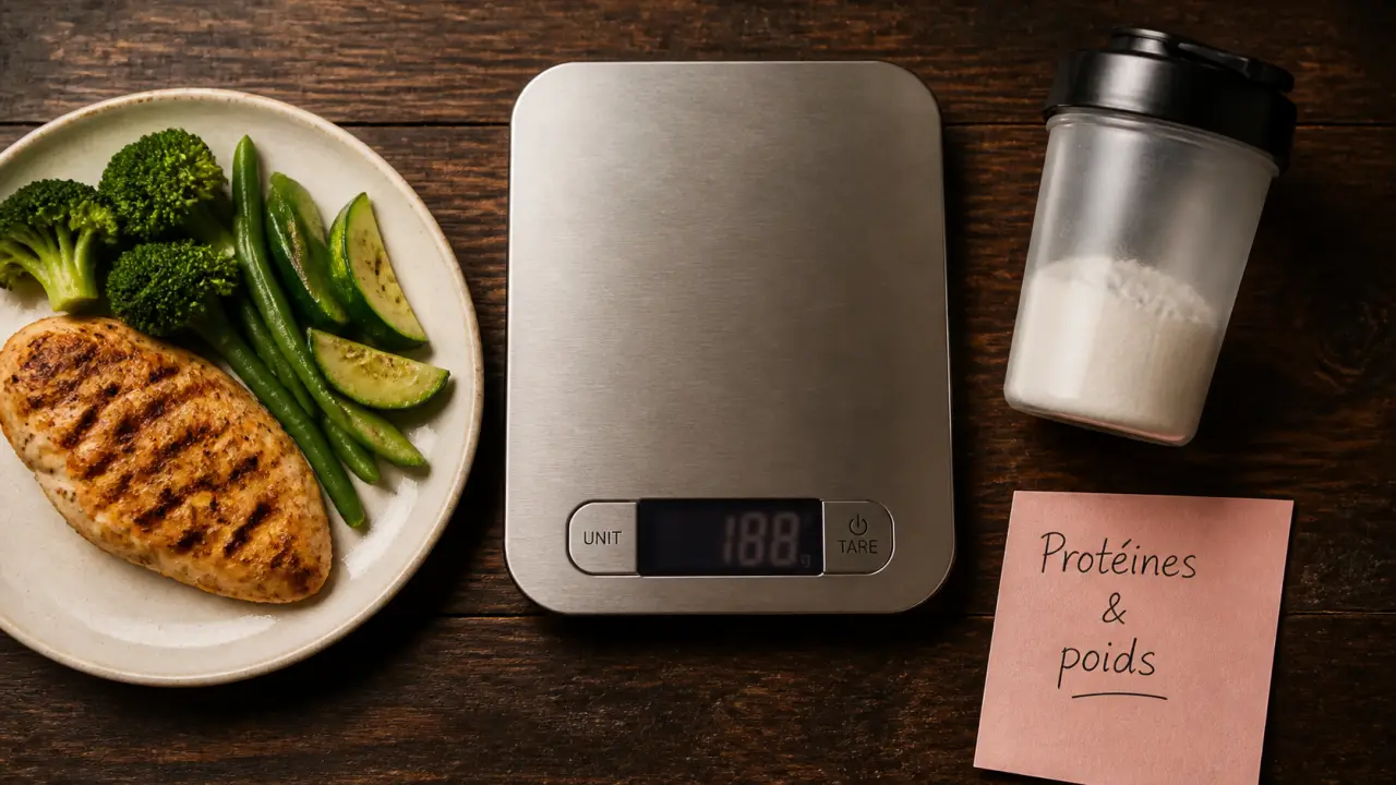 Les proteines font elles grossir ? Protéines et whey, poulet et shaker