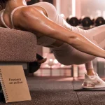 Muscle des fessiers femme en hip thrust