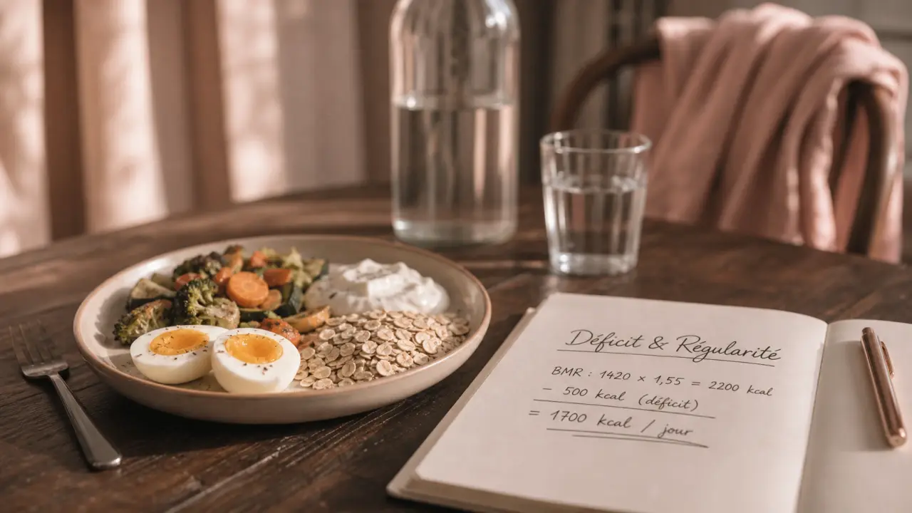 Qu est ce qui fait maigrir du ventre : assiette équilibrée et suivi calories