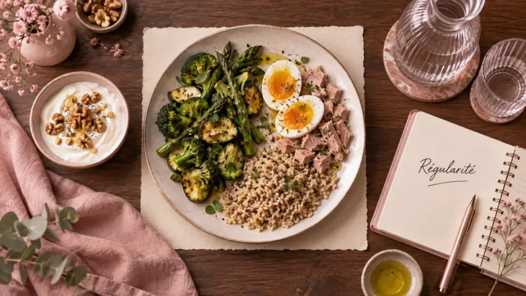 Meilleur regime pour perdre du poids : assiette équilibrée et régularité