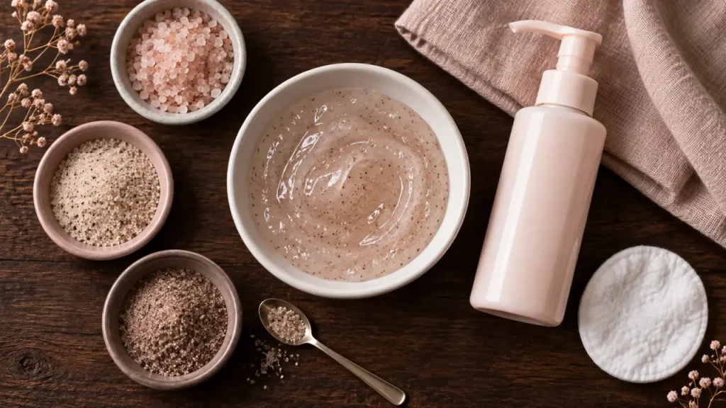 Exfoliant : définition, bienfaits et précautions pour une peau nette