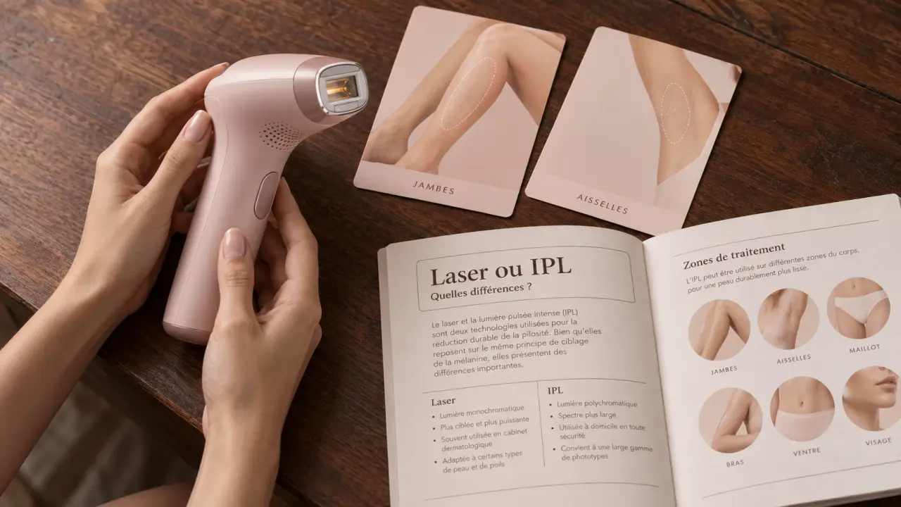 Meilleur épilateur laser : IPL à domicile selon votre peau