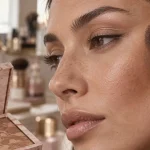 Où mettre le bronzer : application pommettes, tempes et front